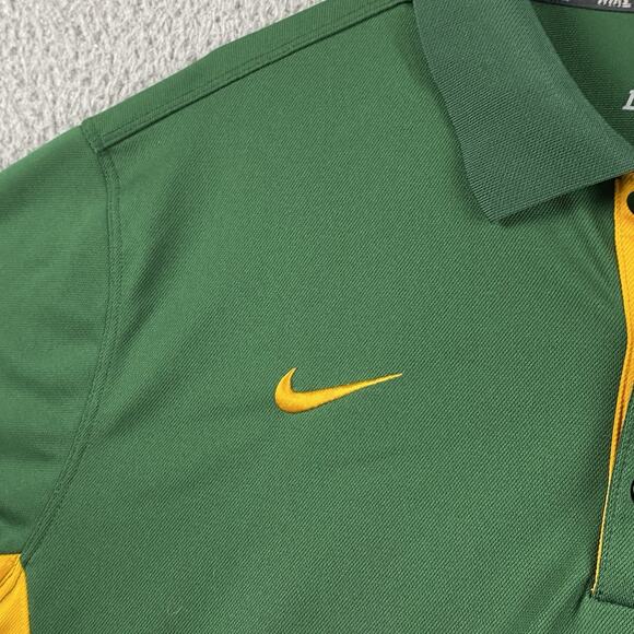 Nike Dri-Fit Golf Polo Shirt Men’s Large Wright State Raiders Causal Athletic - Picture 5 of 11